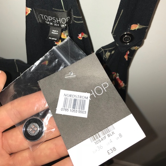 Topshop floral romper - Picture 3 of 3